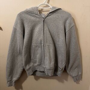 TNA sweatfleece perfect fit zip-up hoodie